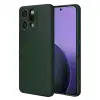 Oppo Reno 14 First Silikon - Koyu Yeşil