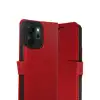 Oppo Reno 14f Trend S Plus Kapaklı Kılıf - Kırmızı
