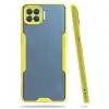 Oppo Reno 4 Lite Kılıf Platin Silikon - Sarı