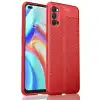 Oppo Reno 4 Pro Kılıf Auto Focus Kapak - Kırmızı