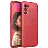 Oppo Reno 5 Kılıf Auto Focus Kapak - Kırmızı