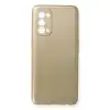 Oppo Reno 5 Kılıf First Silikon - Gold