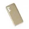 Oppo Reno 5 Kılıf First Silikon - Gold