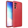 Oppo Reno 5 Pro Kılıf Auto Focus Kapak - Kırmızı