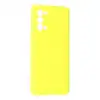 Oppo Reno 5 Pro Kılıf First Silikon - Sarı