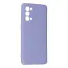 Oppo Reno 5 Pro Kılıf Nano İçi Kadife Silikon - Lila