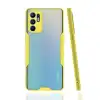 Oppo Reno 6 Kılıf Platin Silikon - Sarı