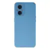 Oppo Reno 7 Lite Kılıf Lansman Glass Kapak - Mavi