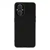 Oppo Reno 7 Lite Kılıf Lansman Glass Kapak - Siyah