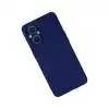 Oppo Reno 7 Lite Kılıf Lansman Glass Kapak - Sky Blue