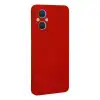Oppo Reno 7 Lite Kılıf Nano İçi Kadife Silikon - Kırmızı