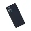 Oppo Reno 7 Lite Kılıf Nano İçi Kadife Silikon - Lacivert