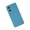 Oppo Reno 7 Lite Kılıf Nano İçi Kadife Silikon - Mavi