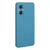 Oppo Reno 7 Lite Kılıf Nano İçi Kadife Silikon - Mavi