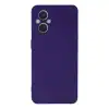 Oppo Reno 7 Lite Kılıf Nano İçi Kadife Silikon - Mor