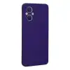 Oppo Reno 7 Lite Kılıf Nano İçi Kadife Silikon - Mor