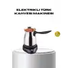 Paslanmaz Çelik Elektrikli Cezve 800W 6 Fincan Kapasiteli