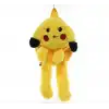 Peluş Işıklı Pikachu Sırt Çantası Alk3009