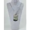 Plaka Tasarım Büyük Boy Çelik Erkek Kolye