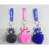 Ponponlu Stitch Anahtarlık Alk4245