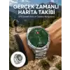 Premium Amoled Akıllı Saat GPS Harita Desteği Bluetooth Arama Sağlık Takipli Yeni Nesil