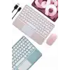 Profesyonel Wifi Q Klavye Bluetooth Klavye Touchpad 10.8 Inç