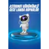 Projeksiyon Astronot Lamba Speaker Sevimli Astronot Bluetooth Hoparlör
