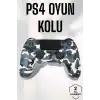 PS4 Oyun Kolu Kamuflaj Desenli Joystick