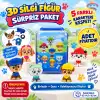 Puzzle Palz 3D Silgi Figür Sürpriz Paket