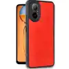 Realme 12 Lite Kılıf Aras Deri Kapak - Kırmızı