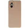 Realme 12 Lite Kılıf Nano İçi Kadife Silikon - Pudra