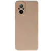 Realme 12 Lite Kılıf Nano İçi Kadife Silikon - Pudra