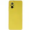Realme 12 Lite Kılıf Nano İçi Kadife Silikon - Sarı