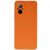 Realme 12 Lite Kılıf Nano İçi Kadife Silikon - Turuncu