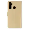 Realme 6i Kılıf Trend S Plus Kapaklı Kılıf - Gold