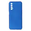 Realme 7 Kılıf First Silikon - Mavi