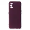Realme 7 Pro Kılıf First Silikon - Mürdüm