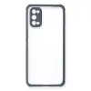 Realme 7 Pro Kılıf Miami Şeffaf Silikon - Gri