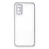Realme 7 Pro Kılıf Miami Şeffaf Silikon - Lila