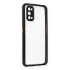 Realme 7 Pro Kılıf Miami Şeffaf Silikon - Siyah