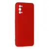 Realme 7 Pro Kılıf Nano İçi Kadife Silikon - Kırmızı