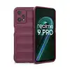 Realme 9 Pro 5g Kılıf Optimum Silikon - Bordo