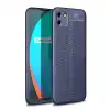 Realme C11 2021 Kılıf Auto Focus Kapak - Lacivert