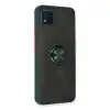 Realme C11 2021 Kılıf Montreal Yüzüklü Silikon Kapak - Yeşil