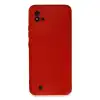 Realme C11 2021 Kılıf Nano İçi Kadife Silikon - Kırmızı