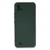 Realme C11 2021 Kılıf Nano İçi Kadife Silikon - Koyu Yeşil