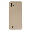 Realme C11 2021 Kılıf Nano İçi Kadife Silikon - Pudra