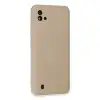 Realme C11 2021 Kılıf Nano İçi Kadife Silikon - Pudra