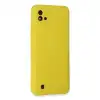 Realme C11 2021 Kılıf Nano İçi Kadife Silikon - Sarı