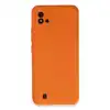 Realme C11 2021 Kılıf Nano İçi Kadife Silikon - Turuncu